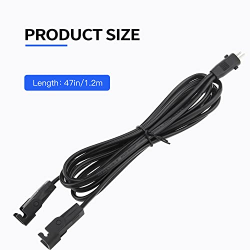 47-Inch 2-Pin Recliner Power Splitter Y-Cable for Lift Chairs