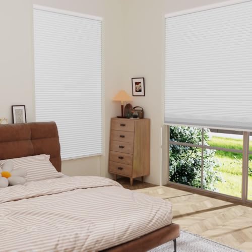 Cordless Blackout Cellular Shades - Custom Size, Thermal Insulation, Child & Pet Safe