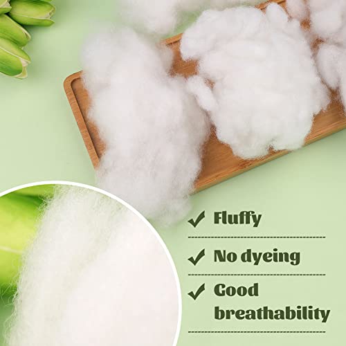 Polyester Fiberfill Stuffing 200g (7oz) - High Resilience Craft Fiber Fill