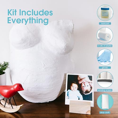 DIY Pregnancy Belly Casting Kit - Non-Toxic Plaster Baby Bump Keepsake
