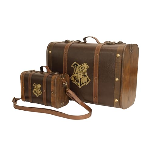 Harry Potter Hogwarts Large Storage Trunk - 17.5-Inch Decorative Wizarding Chest