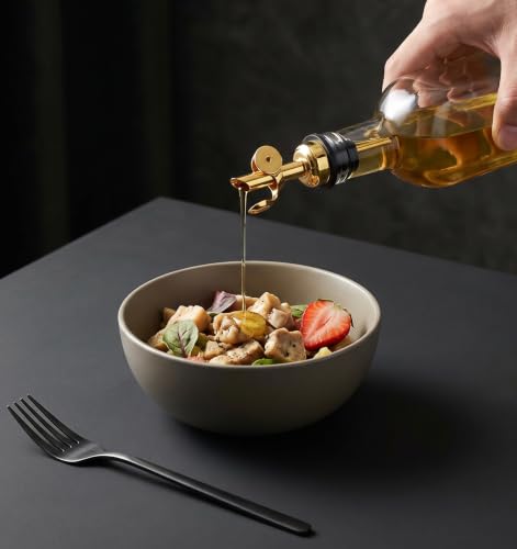 Stainless Steel Olive Oil Spout - Auto-Tilt Pouring Dispenser for Kitchen & Bar
