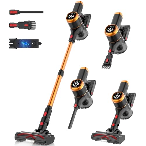 Tikom V500 Cordless Stick Vacuum Cleaner, 40Kpa 450W Lightweight Handheld