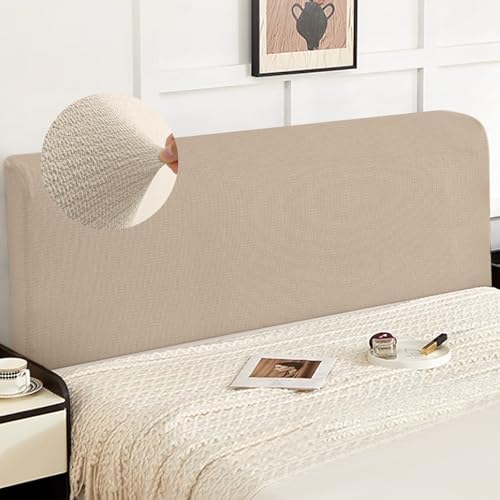 Stretch Headboard Cover for Full Queen King Size Beds - Dustproof Protector