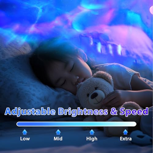 Galaxy Light Projector for Bedroom with Remote, 41 Modes LED Night Light