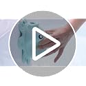 Silicone Bathtub Overflow Drain Cover for Deeper Soaking Bath, Aqua Green