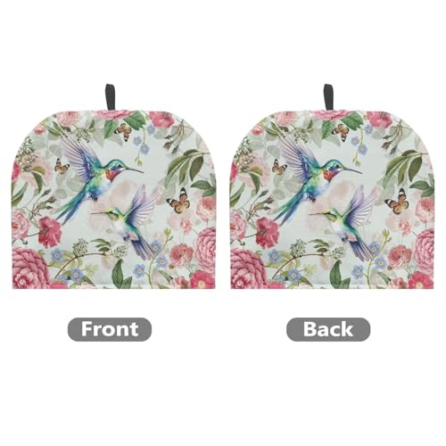 Insulated Tea Cozy for Teapot - Floral Hummingbird Kettle Warmer Cover