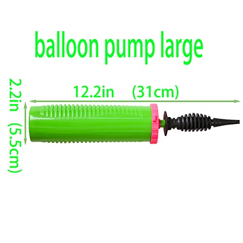Dual Action Handheld Balloon Pump - Two-Way Air Inflator for Latex & Foil Balloons
