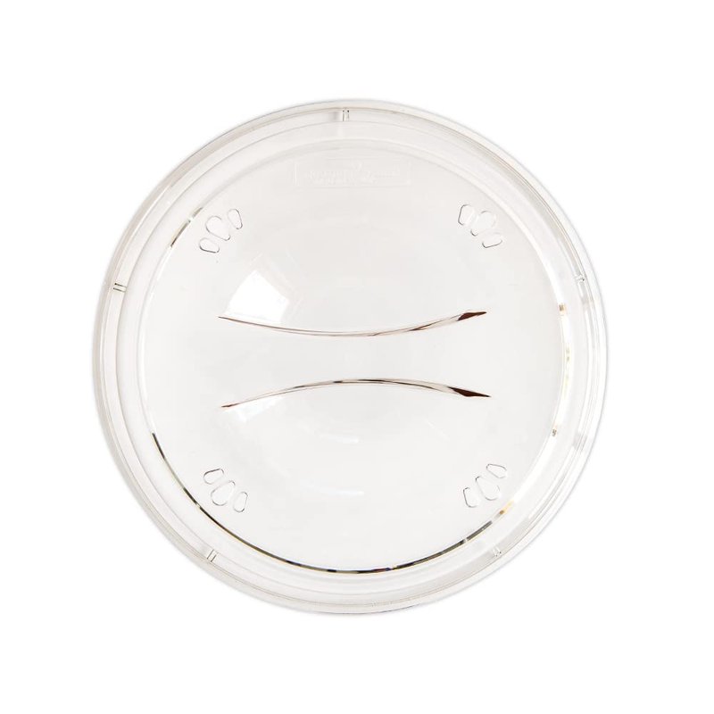 Nordic Ware Plastic Deluxe Microwave Cover, Clear (Set of 2)