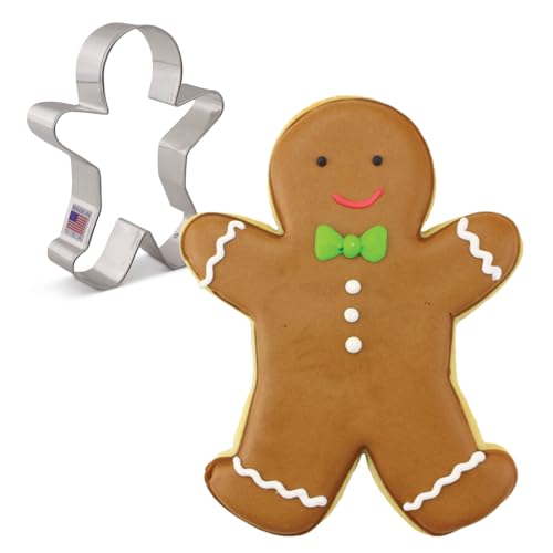 Ann Clark Extra Large Gingerbread Man Cookie Cutter 5-1/4" Made in USA