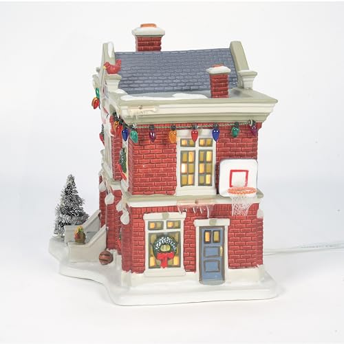 Department 56 A Christmas Story Cleveland Elementary School Lit Building – School Variation