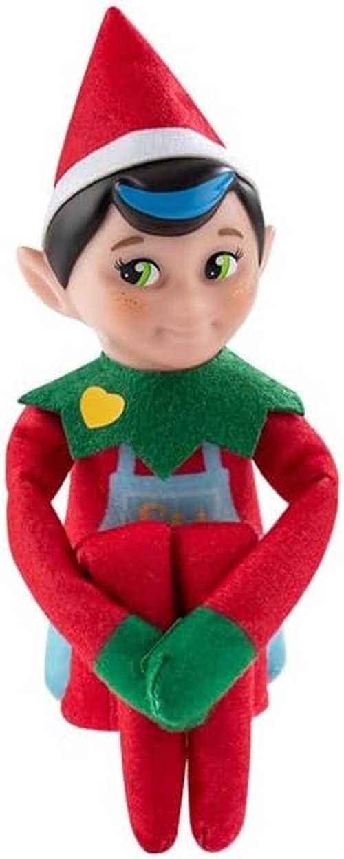Elf on the Shelf | Elf Mates Chef Doll with Brown Hair - Enchanted Forest Edition with Scarf & Earmuffs - Ages 3+