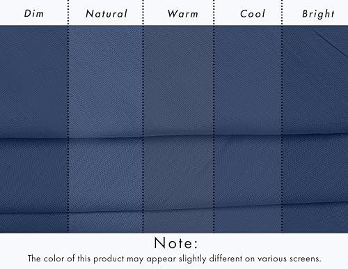 100% Cotton Cloth Napkins - 18x18 Inch Washable Dinner Napkins, Set of 12
