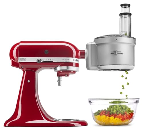 KitchenAid Food Processor Attachment with Commercial Dicing Kit - Food Processor with Dicing Disc