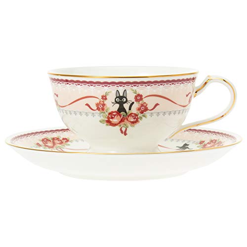 Noritake Majo Kiki's Delivery Service Pink Tea Coffee Cup & Saucer Set MJ97221/H-612L