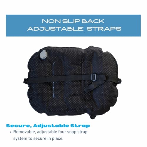 Inflatable Lumbar Pillow for Travel - Ultimate Back Support