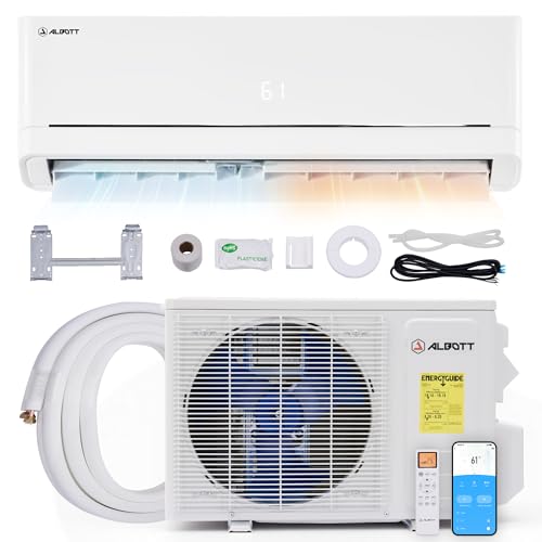 12,000 BTU Mini Split Air Conditioner and Heater Inverter System