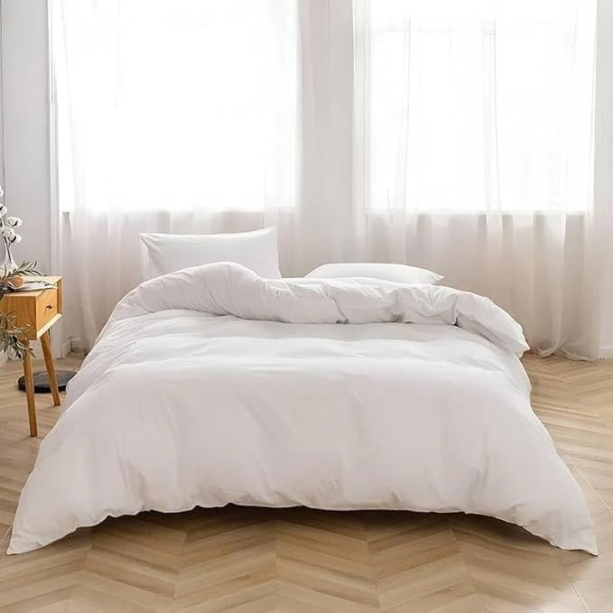 100% Cotton Western King Duvet Cover 120x120 Inches - Ultra Soft with Zipper Closure