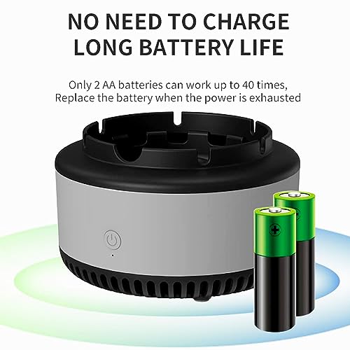 2-in-1 Smokeless Ashtray with Air Purifier for Indoor, Car, and Office Use