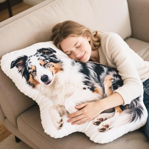 Custom Photo Pillow - Personalized Picture Throw Pillow for Gifts