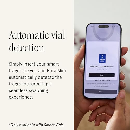 Smart Mini Fragrance Diffuser with App Control and Scent Refill