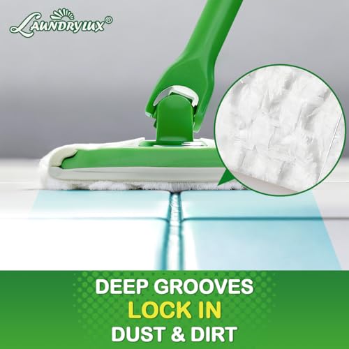 Heavy Duty Dry Sweeping Cloths - 32 Count Multi-Surface Mop Refill Pads