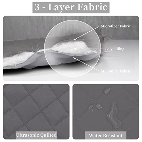 Easy-Going Reversible Quilt Set Full/Queen with 2 Shams - Bedspread