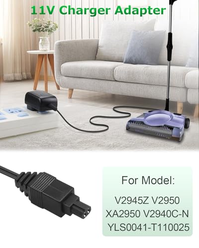 Replacement Charger for Cordless Floor and Carpet Sweepers 6.2ft Cord