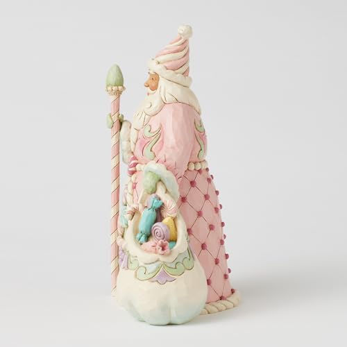 Jim Shore Heartwood Creek Santa Figurine with Sweets, 9.45 Inch Christmas Decor
