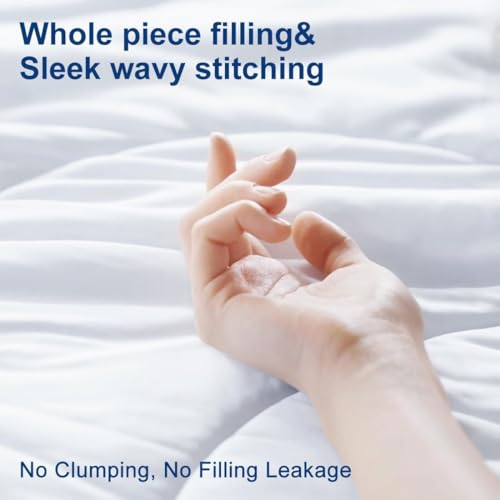 Lightweight Cooling Comforter Twin Size | Breathable Summer Duvet Insert