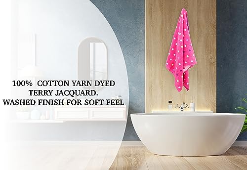 ORIGINAL KIDS 6-Piece 100% Cotton Towel Set - Soft Kids Bathroom Towels