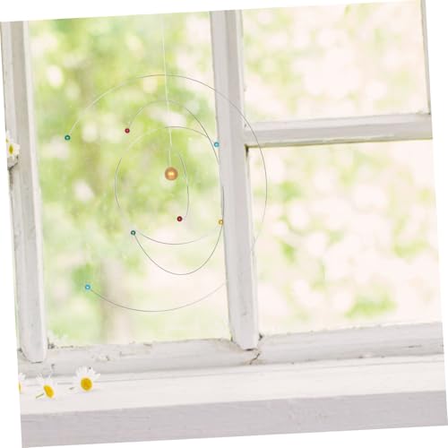 Modern Atom Hanging Mobile Sculpture Nordic Style Space Science Decor