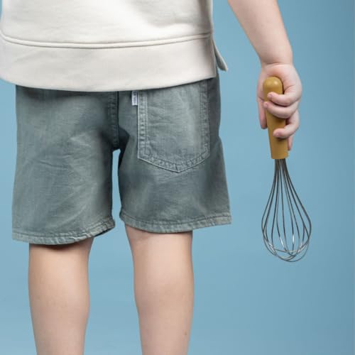 Kids Cooking and Baking Set with Food-Safe Silicone Utensils