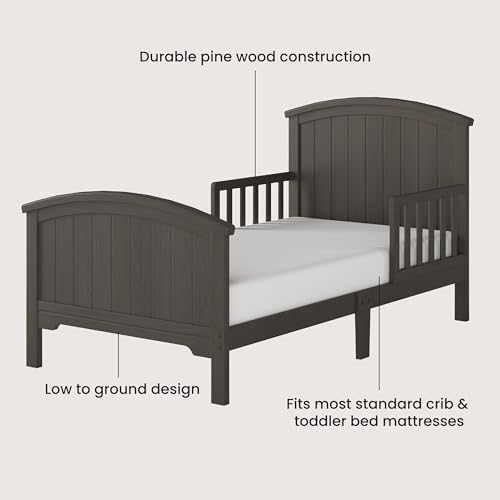 2-Piece Toddler Bed and Dresser Bedroom Furniture Set