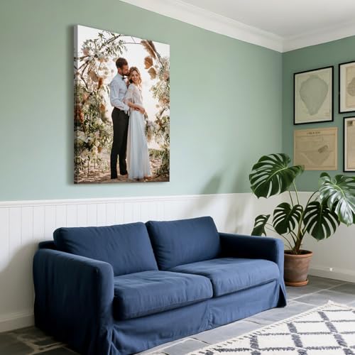 Custom Canvas Prints Personalized Photo Wall Art Wrapped Frame