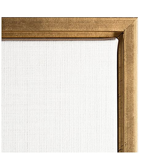 Amanti Art 22x22 Framed Canvas Wall Art Holiday Chalet I Tree (Sylvie Gold Frame)