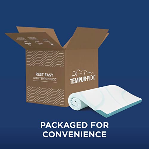 Tempur-Pedic TEMPUR-Adapt + Cooling 3-Inch King Memory Foam Mattress Topper