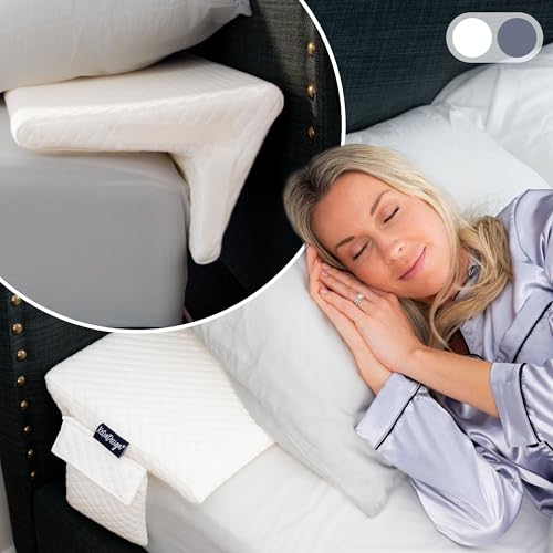 4-in-1 Bed Wedge Pillow Gap Filler for Headboard Gap Up to 7"