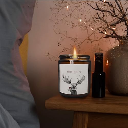 Mancheng-zi Christmas Scented Candle - Holiday Gift for Women & Men