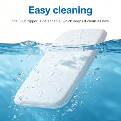 Dual Layer Memory Foam Bassinet Mattress Pad 39" x 27"