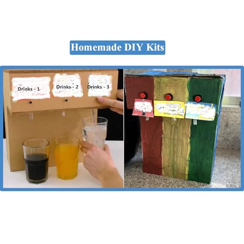 DIY Drink Fountain Machine Kit with 6V Mini 370 Air Pumps and Tubing