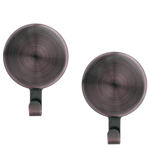 Magnetic Wreath Hanger Set for Metal Doors & Glass Windows - Oil-Rubbed Bronze