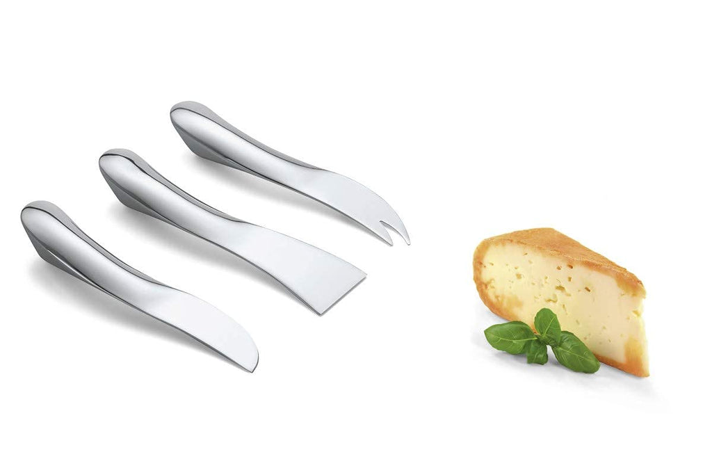 Philippi Set of 3 Wave Cheese Knives