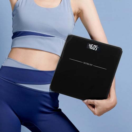 Digital Bathroom Scale with Backlit LCD, 330lb Capacity, 0.1lb Precision