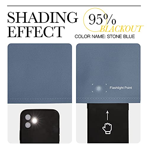 Blackout RV Curtains - 42x36 Inch Thermal Insulated Drapes, 2 Panels