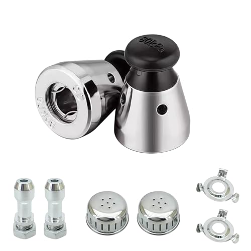 2-Pack Universal 80 KPA Pressure Cooker Relief Valve & Anti-Blocking Kit