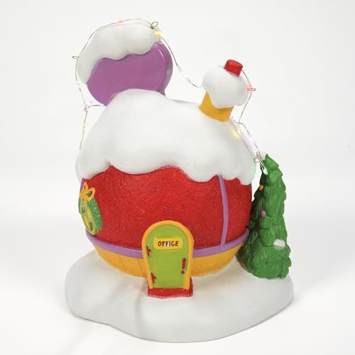 Department 56 Grinch Village Who-Lectric Light Repair Lit Building, 7-Inch