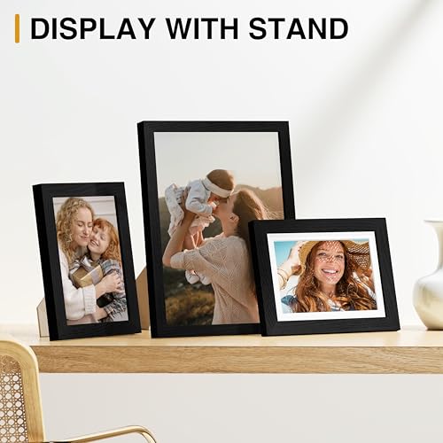 15-Piece Multi-Size Black Gallery Wall Picture Frame Set for Home Decor