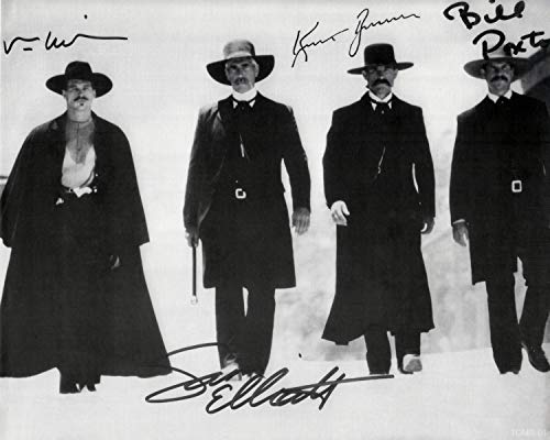 Black and White Autographed Photo Copy 11" x 14"