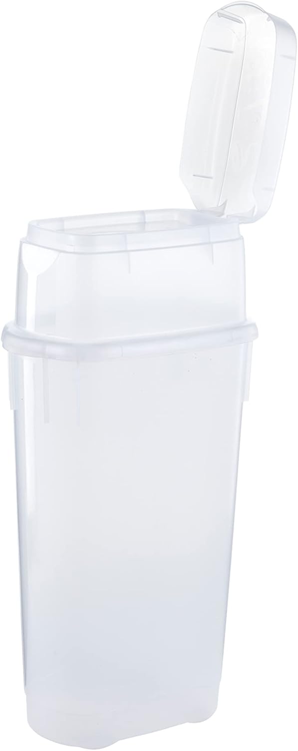 Rubbermaid Wrap N' Craft Plastic Wrapping Paper Organizer - Clear Storage for 20 Standard 30-Inch Rolls